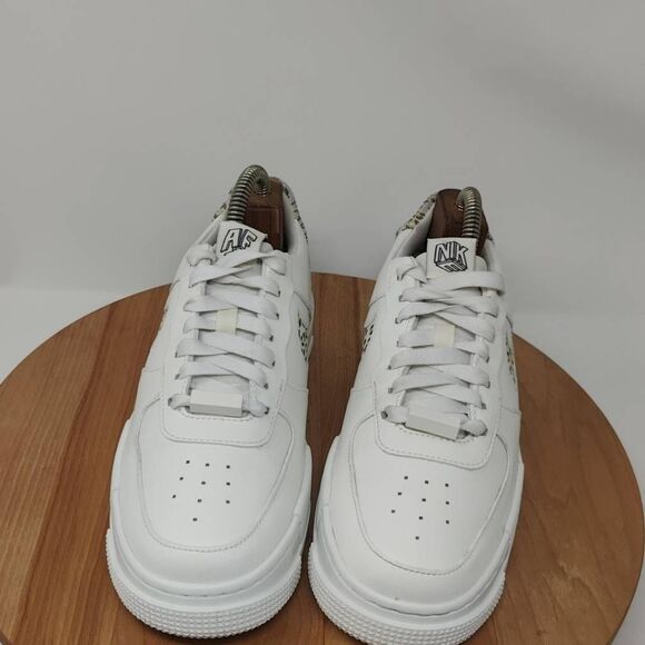 Nike Air Force 1 Pixel Leopard Sneakers- Womens- Size 7.5- White- [DH9632-101] - Picture 2 of 12